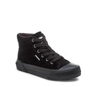 Rocket Dog Cheery Hi Corduroy Women's Black Trainers - UK 8
