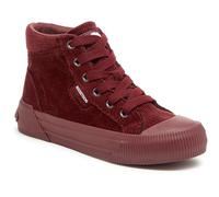 Rocket Dog Women’s Cheery Hi Comfort Plush Foam Hi-Top Sneaker Brown