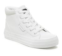 Rocket Dog Womens Cheery Hi Sneaker, White, 6 UK