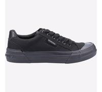 Rocket Dog Cheery Lace Womens Designer Fashion Plimsoll Trainers Black