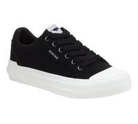 Rocket Dog Cheery Womens Black and White Canvas - Size 6 UK - Black