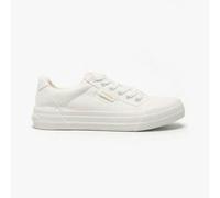Rocket Dog Cheery Womens White Lace Up Canvas Shoe - Size 5 UK - White