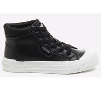 Rocket Dog Women’s Cheery Hi Comfort Plush Foam Hi-Top Sneaker Black