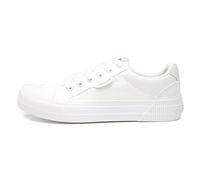 Rocket Dog Cheery Womens White Canvas Shoe - Size 8 UK - White