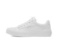 Rocket Dog Cheery Womens White Lace Up Canvas Shoe - Size 3 UK - White
