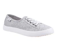 Rocket Dog Chow Chow Cotton Women's Light Grey Trainers UK 3