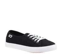 Rocket Dog Chow Chow Eyelet Trainers - Black - 4 UK