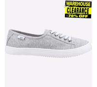 Rocket Dog Womenss Chow Summer Jersey Pumps in Light Grey Textile - Size UK 7