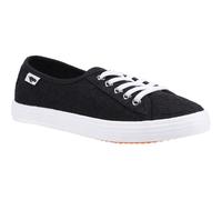 Rocket Dog Chow Cotton Womens Black Trainers - Size UK 3