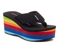 ROCKET DOG Women's Crush Flip-Flop, Black Multi, 8 UK