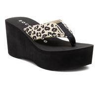 ROCKET DOG Womens Crush Wedge Sandal, Beige, 6 UK