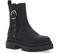Rocket Dog Dekko Black PU Female Ladies Mid Boot