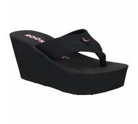 Rocket Dog Diver Webbing Black Sandal Ladies Summer Textile