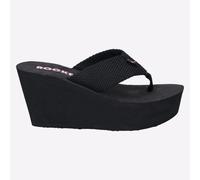 Rocket Dog Diver Webbing Womens Casual Dress Fashion Slip On Sandals Black