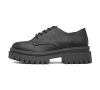 Rocket Dog Donna Womens Black Chunky Lace Up Shoe - Size 3 UK - Black