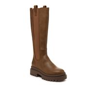 Rocket Dog Drea Brown PU Female Ladies Long Boots