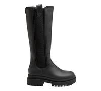 Rocket Dog Womens Drea Chunky Knee High Chelsea Boots Black 5