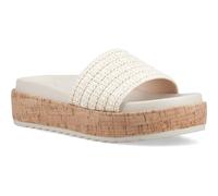 Rocket Dog Faye Alti Raffia Textile Womens Natural Sandals - Size UK 8