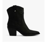 Rocket Dog Feather Womens Luxury Comfort Cowboy Faux Leather Boots Black