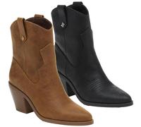 Rocket Dog Feather Womens Classic Cowboy Pull On Western Boots - Brown - UK 6 / EU 39