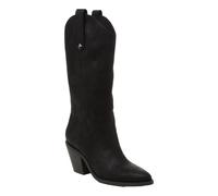 Rocket Dog Feria Womens Black Mid Calf Cowboy Western Pull On Boots