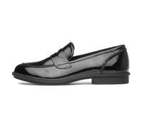 Rocket Dog Gabby Womens Black Patent Loafer - Size 7 UK - Black