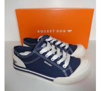 Rocket Dog Womens Jazzin Trainers - Navy - Size UK 3