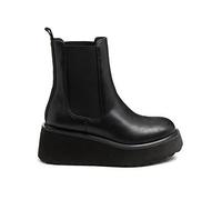 Rocket Dog Heyday Polyurethane Women's Black Flat Chelsea Boots - UK 5