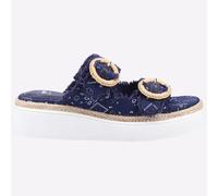 Rocket Dog Howdy Womens Casual Fashion Comfort Slip-On Sandals Navy