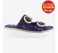 Rocket Dog Howdy Womens Casual Fashion Comfort Slip-On Sandals Navy