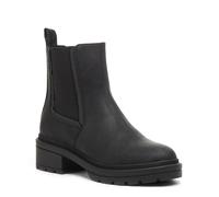 Rocket Dog Iggie Black PU Female Ladies Mid Boot