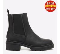 Rocket Dog Iggie Womens Casual Fashion Dress Slip On Chelsea Boots Black