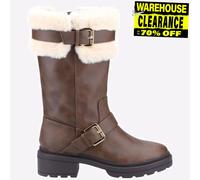 Rocket Dog Igloo Womens Comfortable Mid Calf Designer Boots Brown