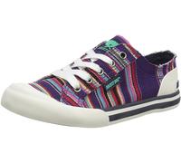 Rocket Dog Womens/Ladies Jazzin Canvas Aloe Lace Up Trainer (6 UK) (Multicoloured)