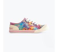 Rocket Dog Jazzin Candy Womens Multi Canvas - Size 3 UK - Multicolour