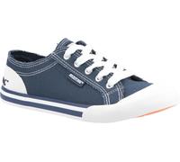 Rocket Dog Jazzin Womens Navy Canvas - Size 7 UK - Blue