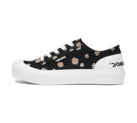 Rocket Dog Women's Jazzin Plus Sneaker, Daisy Black, 3 UK