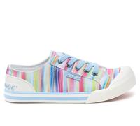 Rocket Dog Jazzin Dens Womens Trainers Size: 3 Colour : Rainbow