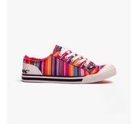 Rocket Dog Jazzin Eden Womens Textile Lace-Up Lightweight Casual Shoes