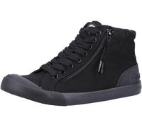 Rocket Dog Womens/Ladies Jazzin Hi 12A Cotton Canvas Shoes (4 UK) (Black)