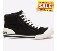 Rocket Dog Jazzin Hi Top Womens Casual Fashion Classic Trainers Black
