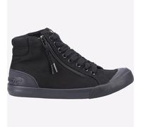Rocket Dog Jazzin Hi Womens Black Zip Canvas - Size 4 UK - Black