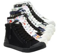 Rocket Dog Womens Jazzin Hi Sneaker, Navy, 7 UK