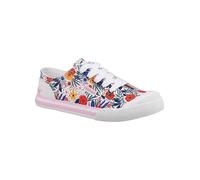 Rocket Dog Jazzin Malden Floral Shoes White