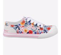 Rocket Dog Jazzin Malden Womens Multi Canvas - Size 3 UK - Multicolour