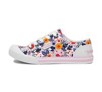 Rocket Dog Jazzin Malden Womens Multi Canvas - Size 3 UK - Multicolour