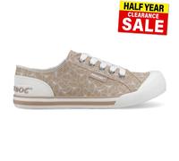 Rocket Dog Women's Jazzin Sneaker, Brown, 4 UK