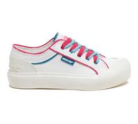 Rocket Dog Jazzin Plus Eighties 12A White Cotton Female Lace Ladies Shoes