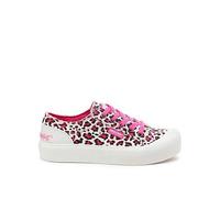 Rocket Dog Jazzin Plus Monroe Leopard Plimsoll - Pink, Pink, Size 3, Women Pink