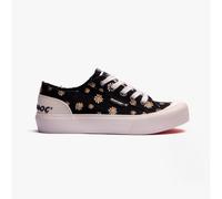 Rocket Dog JAZZIN PLUS Womens Floral Platform Trainers Black - UK 4